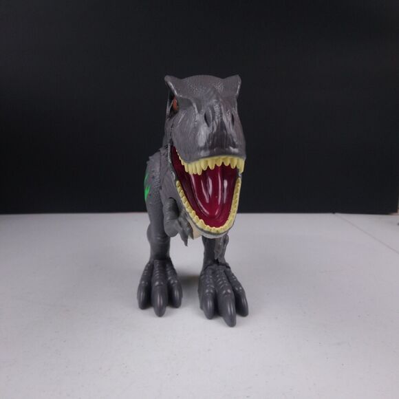 ZURU Robo Alive T-Rex Robotic Pet T-Rex Gray Movement & Sounds Working! - Picture 2 of 4